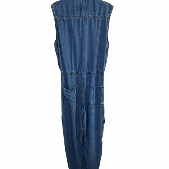 G-Star Sleeveless Denim Jumpsuit - Picture 5 of 7